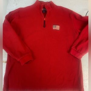 Vintage Ralph Lauren Chaps Flag Sweater